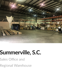 TACO Metals Summerville, South Carolina Regional Warehouse