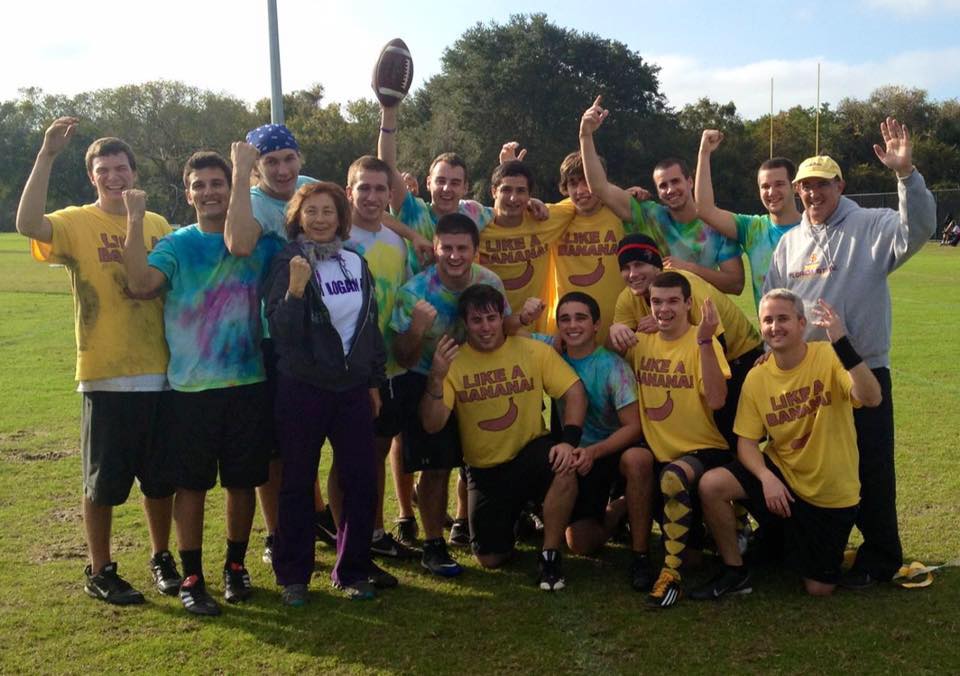 Taco Team members playing football