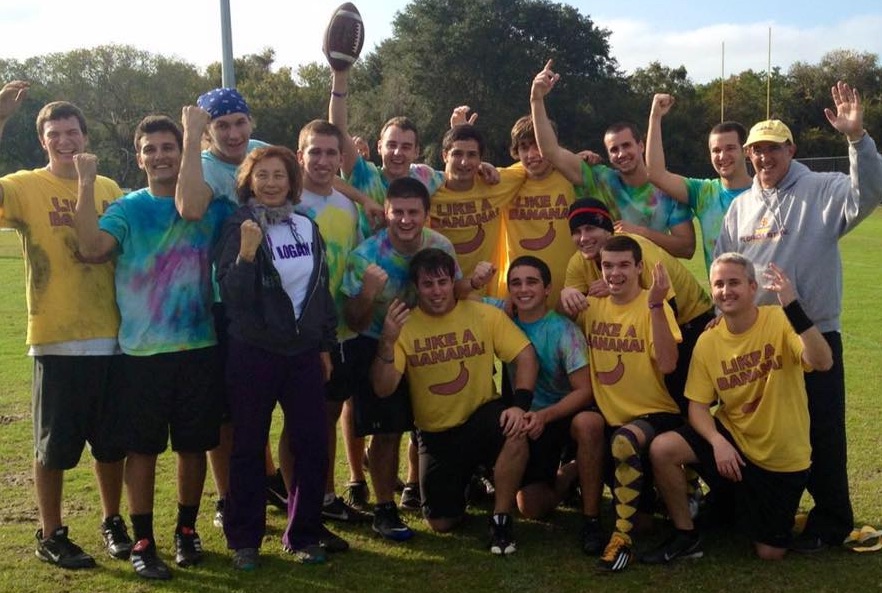 Taco Team members playing football